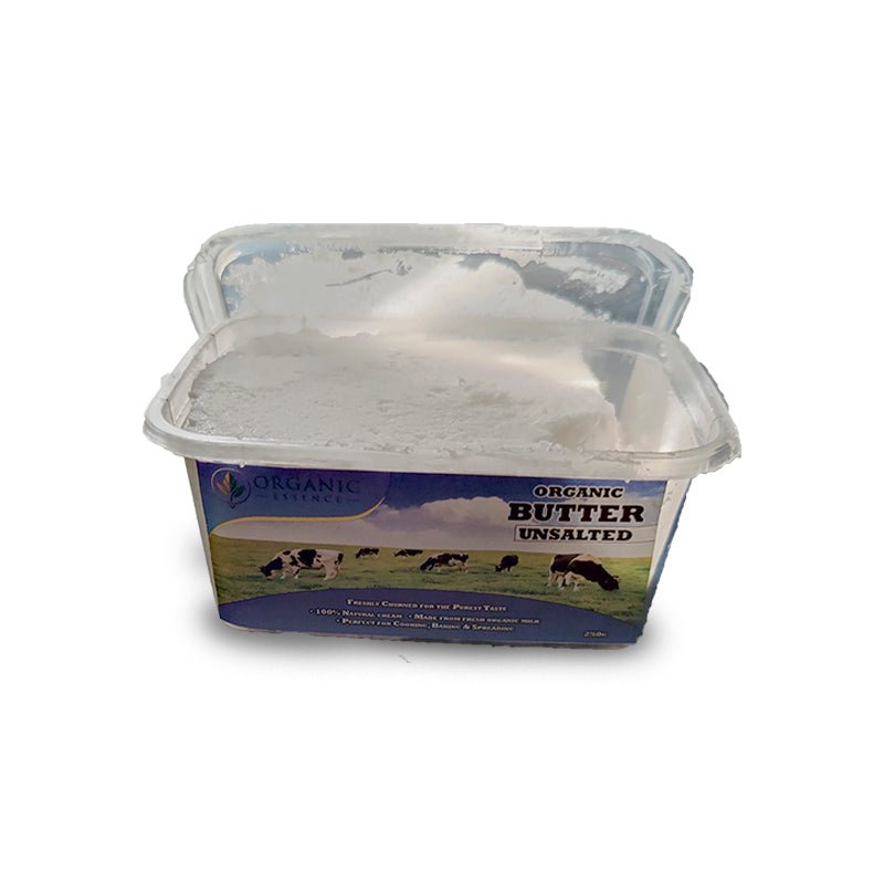 Organic Unsalted Cow Milk Butter - Organic Essence